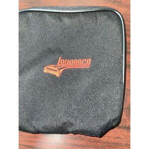 Longacre Racing Black Small Zipper Bag